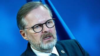 Czech Prime Minister  Petr Fiala. AFP file