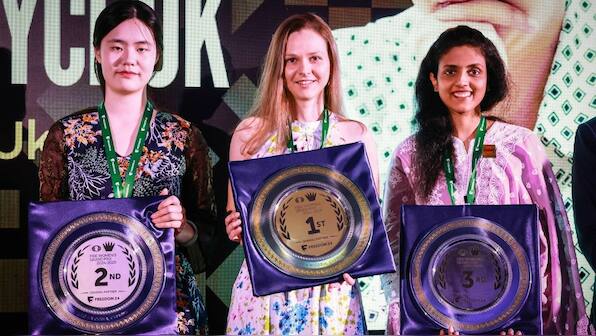 Nicosia FIDE Women’s Grand Prix 2025: Indian GM Harika Dronavalli wins third prize, Ukraine's Anna Muzychuk finishes first