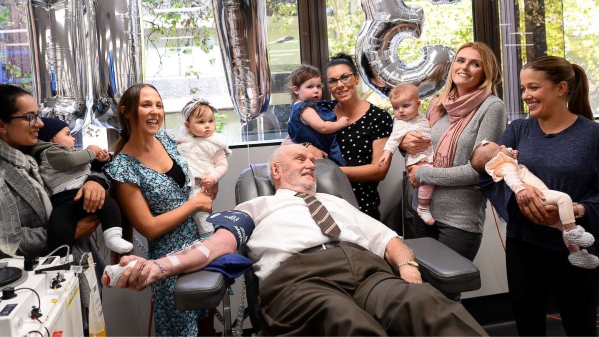 Australia man whose blood saved 2 million babies dies: Who was James Harrison?