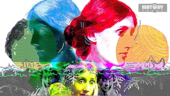 Virginia Woolf died by suicide on March 28 1941, aged 59. Illustration: Santan