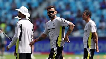 Virat Kohli is only the seventh Indian men's batter to play 300 ODIs. Image: Reuters