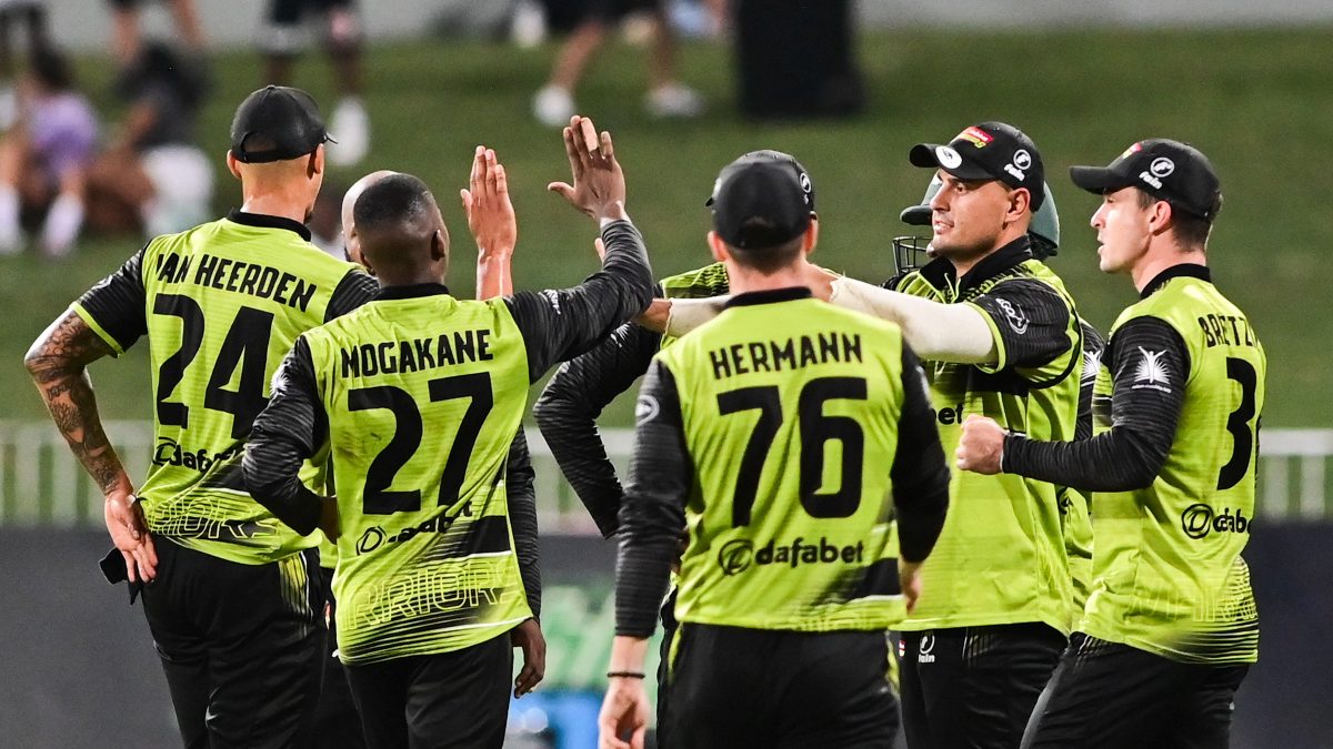South African domestic cricket team Warriors have been punished for failing to field enough black African players in the XI. Image: Warriors on X
South African domestic cricket team Warriors have been punished for failing to field enough black African players in the XI. Image: Warriors on X
