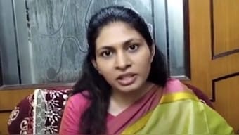 Union Minister of State for Youth Affairs and Sports Raksha Khadse, who was accompanied by dozens of BJP workers and supporters, filed a complaint against the alleged molestation of her daughter on Sunday. ANI