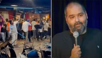 The Habitat Studio released a statement on Monday after Shiv Sainiks vandalised it on Sunday night, asserting that it just offers artists a venue to play and encourages creative discourse. PTI/X