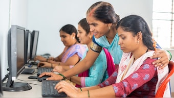 Skilling up women is essential for all-round development of the society. Shutterstock