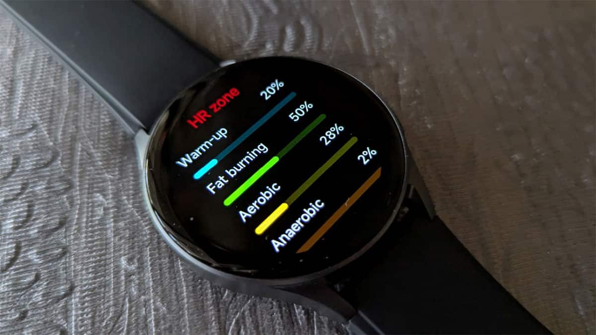 Other than watch settings and watchface library, you get access to daily activity progress