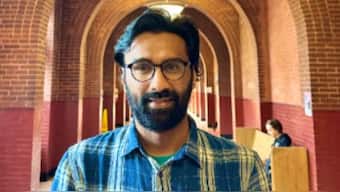 Indian national Badar Khan Suri has been arrested in the US for opposing American foreign policy and faces deportation. Image courtesy: Georgetown360