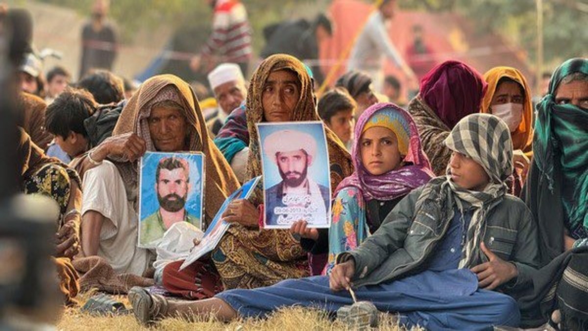 Rather than addressing the legitimate grievances of the Baloch people through political dialogue, the state appears to be repeating the failed tactics of proxy warfare. The image shows Baloch people protesting against the enforced disappearance of their family members: X/@MahrangBaloch_ Rather than addressing the legitimate grievances of the Baloch people through political dialogue, the state appears to be repeating the failed tactics of proxy warfare. The image shows Baloch people protesting against the enforced disappearance of their family members: X/@MahrangBaloch_