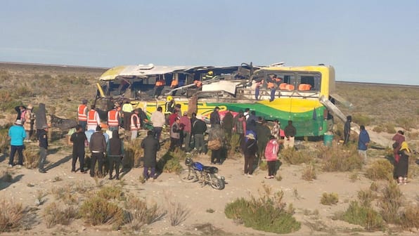 Bolivia bus crash leaves 37 dead and dozens injured