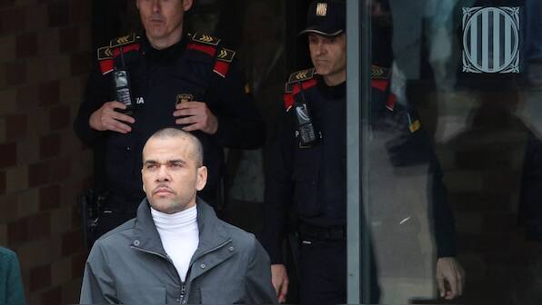 Former Barcelona star Dani Alves' rape conviction overturned by Spanish court