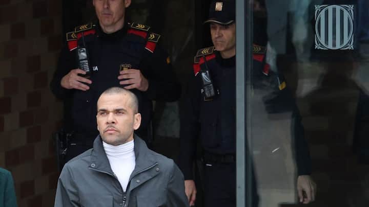 Former Barcelona star Dani Alves' rape conviction overturned by Spanish court