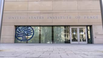 The US Institute of Peace in Washington DC. AP