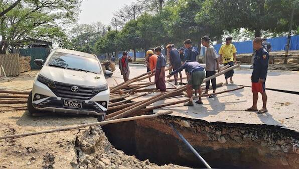 Myanmar earthquake unleashed power of 334 atomic bombs, says geologist