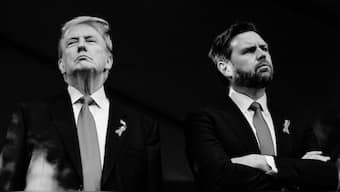 US President Donald Trump and VP JD Vance (Source: AFP)