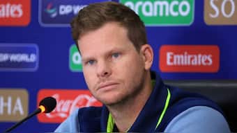 Australia's Steve Smith during the press conference. Image: Reuters