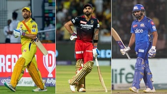 MS Dhoni, Virat Kohli, and Rohit Sharma have been part of IPL since 2008. Image: BCCI
