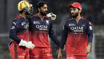 RCB beat KKR by 7 wickets in IPL 2025 opener. Image: AP