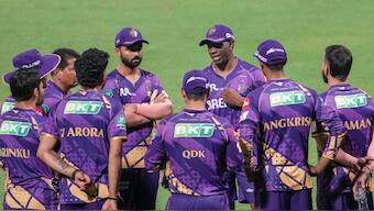 Kolkata Knight Riders take on Lucknow Super Giants on 6 April at Eden Gardens in Kolkata. Image: PTI
