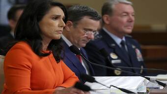 Director of National Intelligence (DNI) Tulsi Gabbard, CIA Director John Ratcliffe CIA Director John Ratcliffe and Director of National Intelligence Tulsi Gabbard firmly denied that the messages shared on the Signal group contained classified material in a hearing before the Senate Intelligence Committee. Reuters