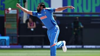 Mohammed Shami dropped Steve Smith's catch during the semi-final. Image: AFP