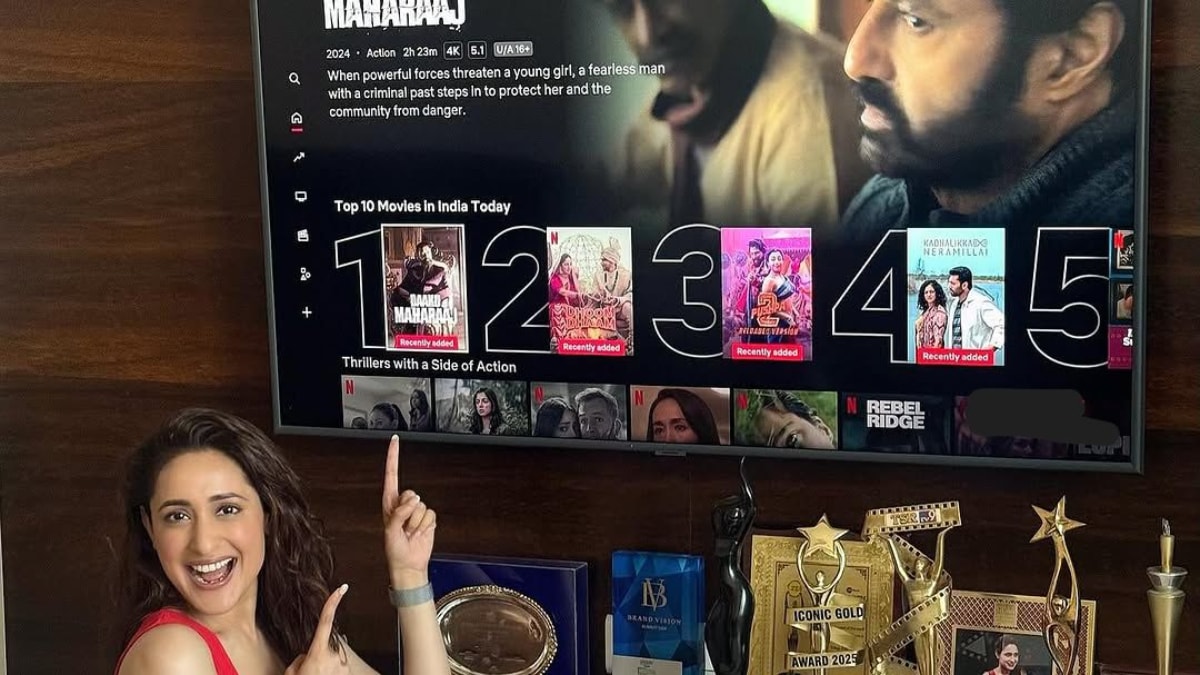 'Daaku Maharaaj' trends at No.1 spot in 18 Countries and No.5 globally on Netflix, Pragya Jaiswal reacts