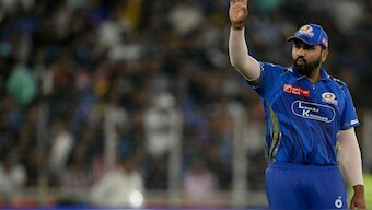 Rohit Sharma has failed to get going in the IPL 2025 season with scores of 0 and 8.  Image: AFP