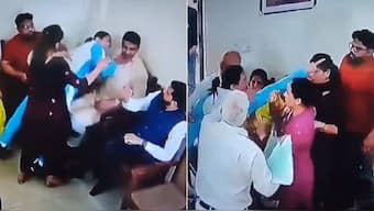 The moment Saweety Boora attacked husband Deepak Niwas Hooda. Image: X