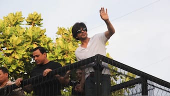 An activist has alleged violations in plans to renovate Shah Rukh Khan's famous house Mannat, urging the National Green Tribunal to intervene. File photo/PTI