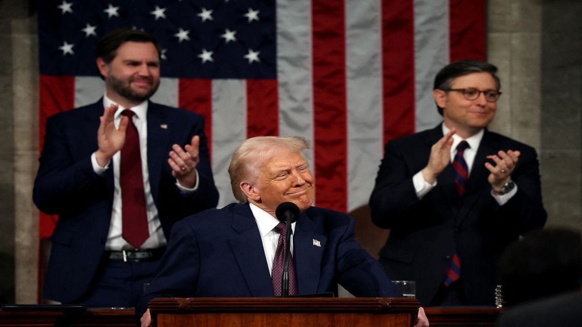 Tariffs, Ukraine aid, Doge savings: Fact-checking Donald Trump’s US Congress speech