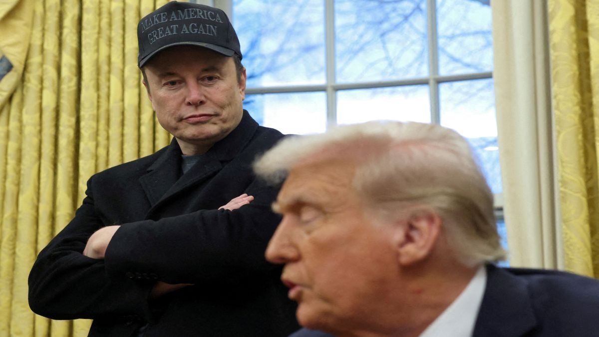 Tesla stocks falling, Trump says 'will buy brand new' car to back Musk's company