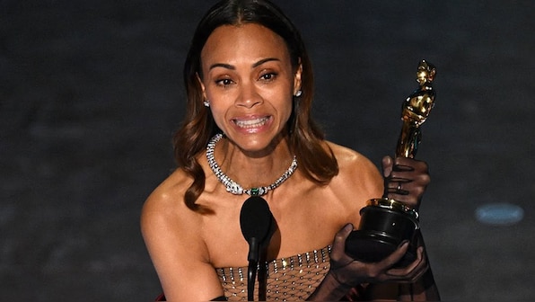 Oscars 2025: Zoe Saldaña on winning her first Academy award, 'I am a proud child of immigrant parents with dreams and...'