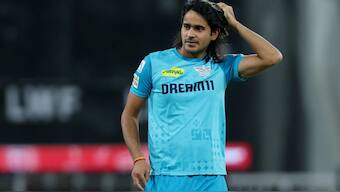 Digvesh Rathi before LSG's match against PBKS in IPL 2025. Image: Reuters