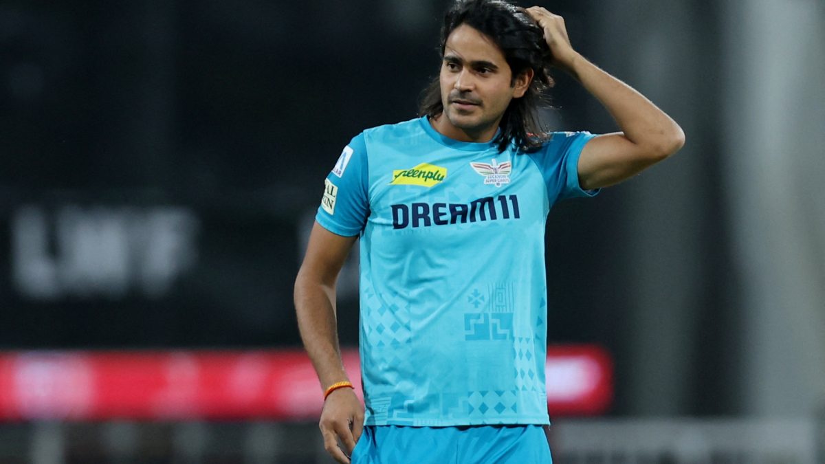 Digvesh Rathi before LSG's match against PBKS in IPL 2025. Image: Reuters Digvesh Rathi before LSG's match against PBKS in IPL 2025. Image: Reuters