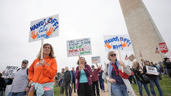 ‘No King for USA’: Nationwide protests target Trump’s government overhaul and Musk alliance