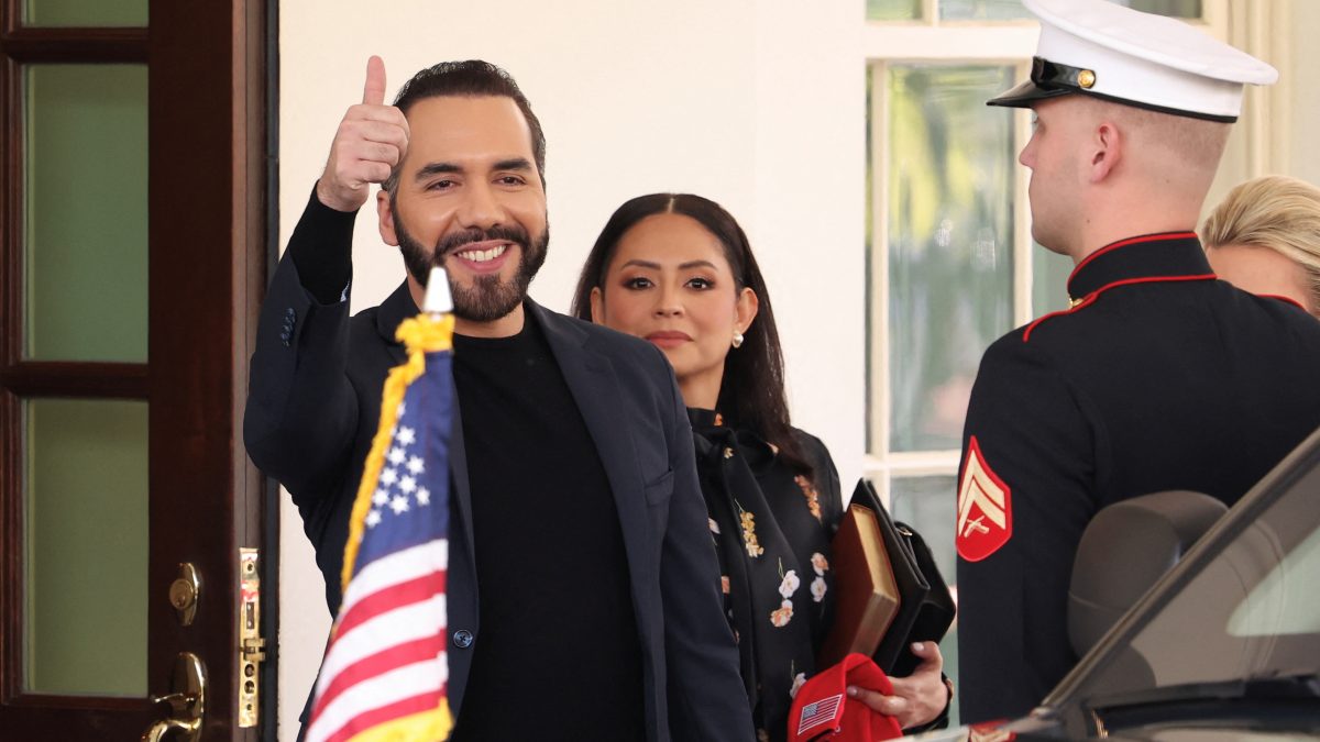 El Salvador President Nayib Bukele gives a thumbs up as he departs the White House following his meeting with U.S. President Donald Trump in Washington, D.C., U.S. File image/ Reuters El Salvador President Nayib Bukele gives a thumbs up as he departs the White House following his meeting with U.S. President Donald Trump in Washington, D.C., U.S. File image/ Reuters