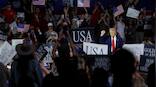 At 100-day rally, Trump defends trade policies, slams ‘radical left lunatics’
