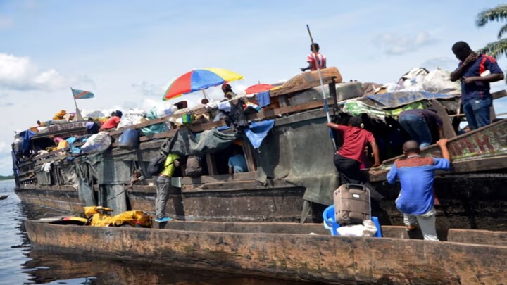 Death toll in DR Congo boat fire rises to 143 as search for dozens continues