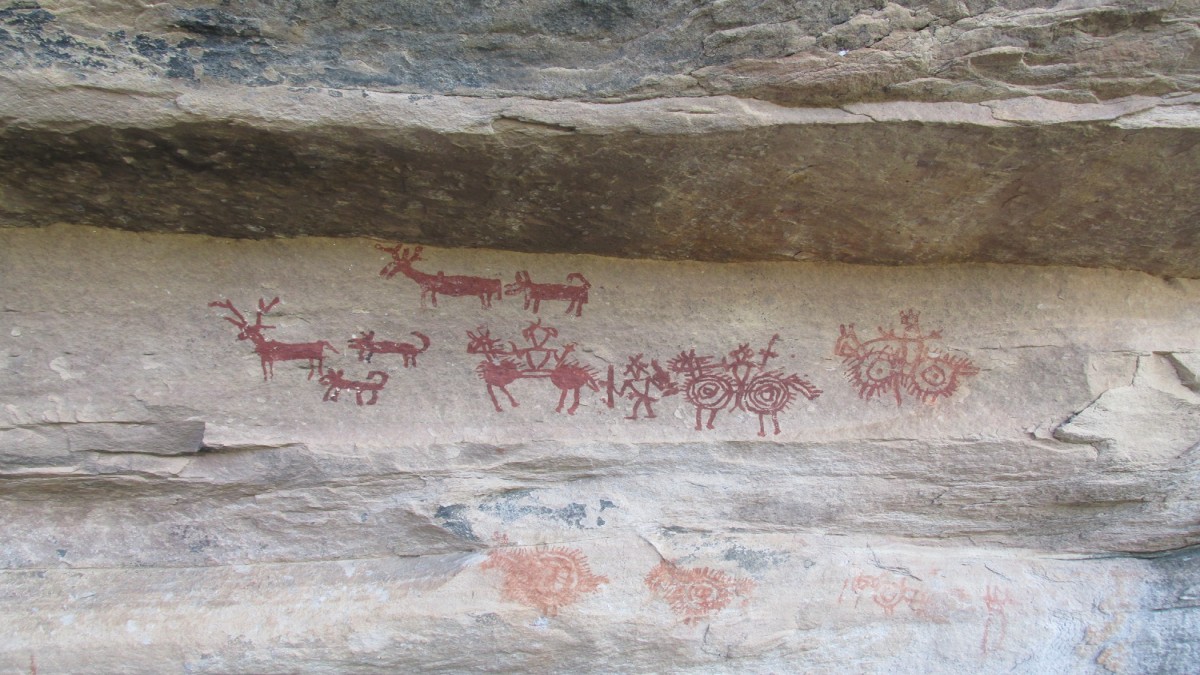 Hidden rock art of Chanderi region Hidden rock art of Chanderi region