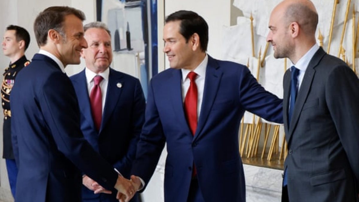 Macron hosts Ukraine ceasefire talks with Rubio, his office says 'Europeans are involved'. Image: AFP Macron hosts Ukraine ceasefire talks with Rubio, his office says 'Europeans are involved'. Image: AFP