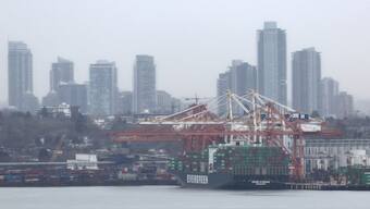 A container ship is moored at Vanterm in the Port of Vancouver in Vancouver, British Columbia, Canada March 12, 2025. File Photo / Reuters