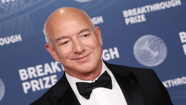 Jeff Bezos is the world's fourth-richest man. AFP