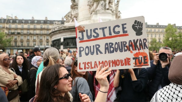 ‘Horrifying’ stabbing in French mosque sparks investigation into Islamophobic attack