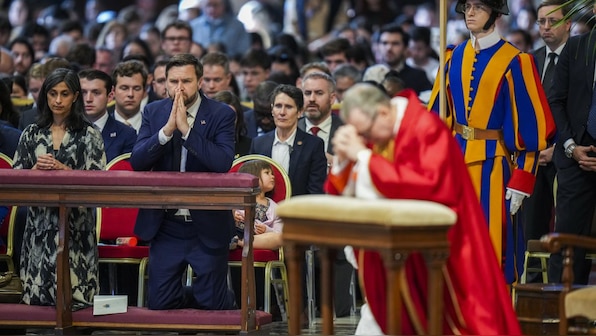 US VP JD Vance meets Italian premier in Rome amid tariffs talks, attends Good Friday services at the Vatican