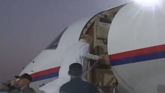 Union Home Minister Amit Shah leaves for Srinagar on Tuesday. ANI