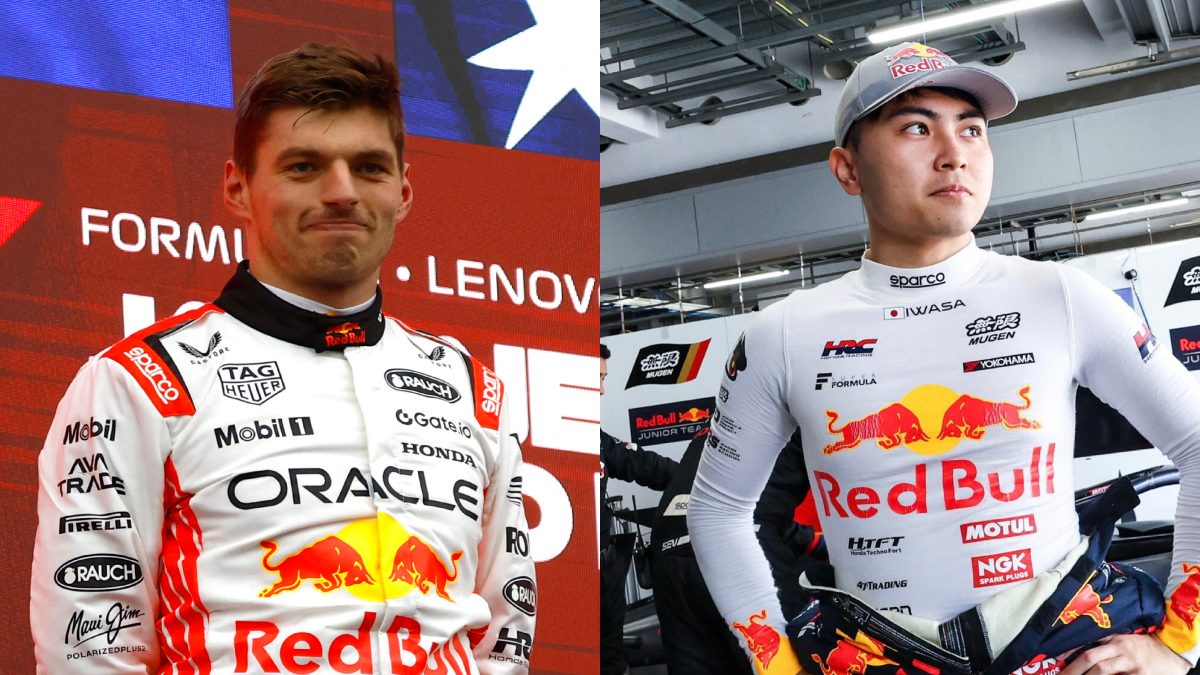 Ayumu Iwasa will replace Max Verstappen in RB21 for the Bahrain FP1 session. Images: Reuters/Red Bull on X
Ayumu Iwasa will replace Max Verstappen in RB21 for the Bahrain FP1 session. Images: Reuters/Red Bull on X