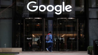 The Google logo is pictured at the entrance to the Google offices in London, Britain January 18, 2019. Reuters File