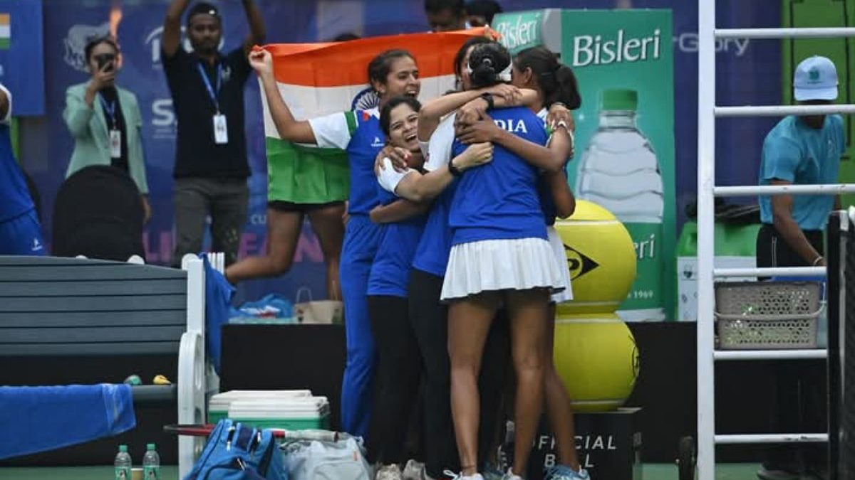 India qualify for Billie Jean King Cup playoffs with 2-1 victory over South Korea India qualify for Billie Jean King Cup playoffs with 2-1 victory over South Korea