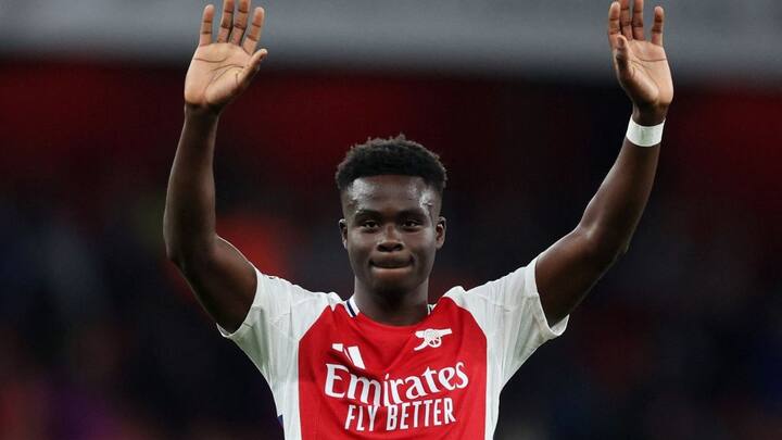 Saka scores in Arsenal win on return from injury; Man Utd suffer another defeat thanks to Elanga's wonder goal Saka scores in Arsenal win on return from injury; Man Utd suffer another defeat thanks to Elanga's wonder goal