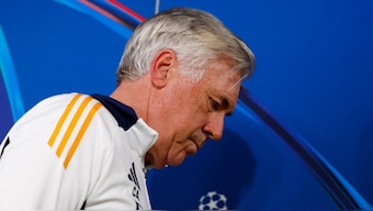Carlo Ancelotti will leave Real Madrid after the Saturday's game. Image: Reuters 
