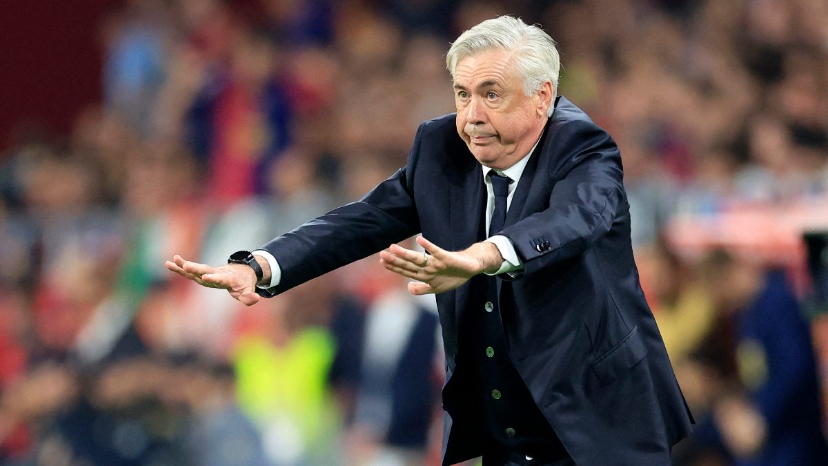 Carlo Ancelotti may not leave Real Madrid in May or June for Brazil. Image: Reuters Carlo Ancelotti may not leave Real Madrid in May or June for Brazil. Image: Reuters